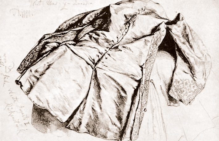  Adolpyh Von Menzel —— 男人上装的习作